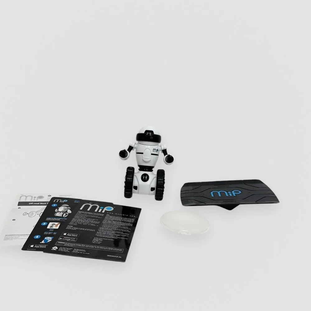 WowWee MiP Gesture Directed Or Self Explore Self Balancing Robot Toy White